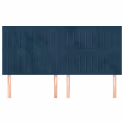 VidaXL 3116640 tête de lit et pied de lit Bleu foncé