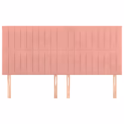 VidaXL 3116641 tête de lit et pied de lit Rose