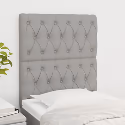 VidaXL 3116642 tête de lit et pied de lit Gris clair