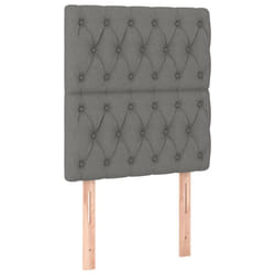 VidaXL 3116643 tête de lit et pied de lit Gris foncé