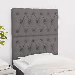 VidaXL 3116643 tête de lit et pied de lit Gris foncé