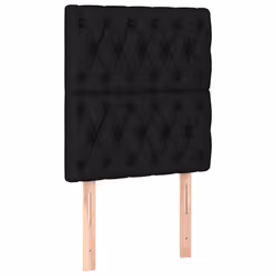 VidaXL 3116644, Noir, Polyester, Bois, 800 mm, 118 cm, 128 cm, 70 mm