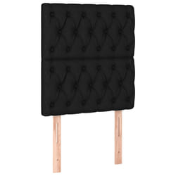 VidaXL 3116644 tête de lit et pied de lit Noir