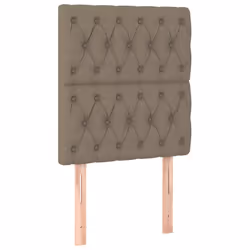 VidaXL 3116646, Taupe, Polyester, Bois, 800 mm, 118 cm, 128 cm, 70 mm