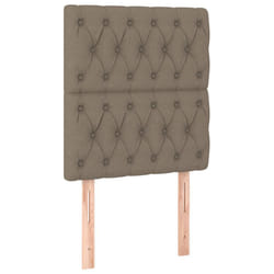 VidaXL 3116646 tête de lit et pied de lit Taupe