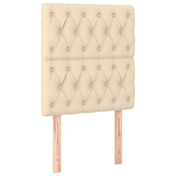 VidaXL 3116647 tête de lit et pied de lit Crème