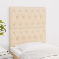 VidaXL 3116647 tête de lit et pied de lit Crème