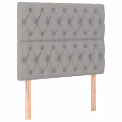 VidaXL 3116650, Gris clair, Polyester, Bois, 900 mm, 118 cm, 128 cm, 70 mm