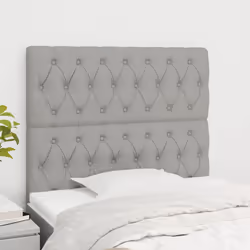 VidaXL 3116650 tête de lit et pied de lit Gris clair