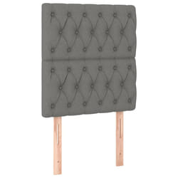 VidaXL 3116651 tête de lit et pied de lit Gris foncé