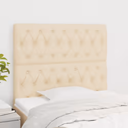 VidaXL 3116655 tête de lit et pied de lit Crème