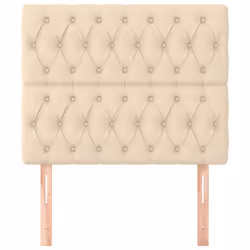 VidaXL 3116655 tête de lit et pied de lit Crème