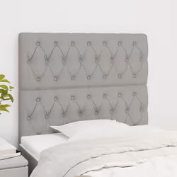 VidaXL 3116658 tête de lit et pied de lit Gris clair