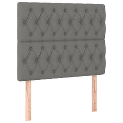 VidaXL 3116659 tête de lit et pied de lit Gris foncé