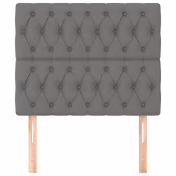 VidaXL 3116659 tête de lit et pied de lit Gris foncé