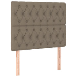 VidaXL 3116662 tête de lit et pied de lit Taupe