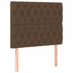 VidaXL 3116669, Marron foncé, Polyester, Bois, 1440 mm, 118 cm, 128 cm, 70 mm