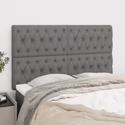 VidaXL 3116675 tête de lit et pied de lit Gris foncé