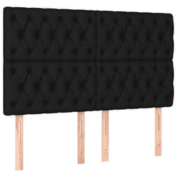 VidaXL 3116676 tête de lit et pied de lit Noir