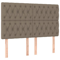 VidaXL 3116678 tête de lit et pied de lit Taupe