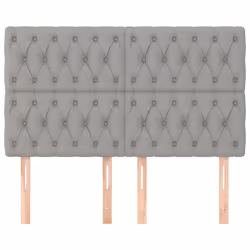 VidaXL 3116682 tête de lit et pied de lit Gris clair