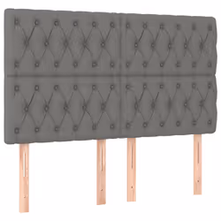 VidaXL 3116683, Gris foncé, Polyester, Bois, 1800 mm, 118 cm, 128 cm, 70 mm