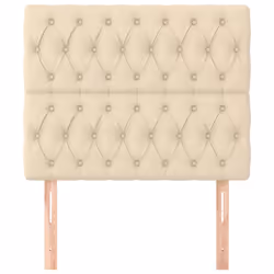 VidaXL 3116687 tête de lit et pied de lit Crème