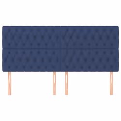 VidaXL 3116688 tête de lit et pied de lit Bleu
