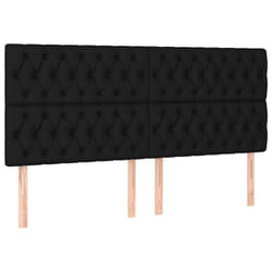 VidaXL 3116692 tête de lit et pied de lit Noir