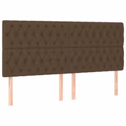 VidaXL 3116693, Marron foncé, Polyester, Bois, 2000 mm, 118 cm, 128 cm, 70 mm