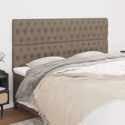 VidaXL 3116694 tête de lit et pied de lit Taupe