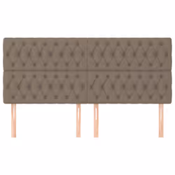 VidaXL 3116694 tête de lit et pied de lit Taupe