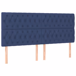 VidaXL 3116696, Bleu, Polyester, Bois, 2000 mm, 118 cm, 128 cm, 70 mm