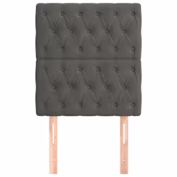 VidaXL 3116699 tête de lit et pied de lit Gris foncé