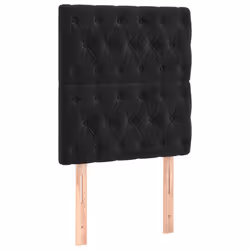 VidaXL 3116700, Noir, Polyester, Bois, 800 mm, 118 cm, 128 cm, 70 mm