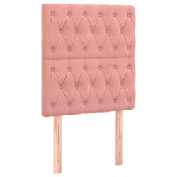 VidaXL 3116703 tête de lit et pied de lit Rose