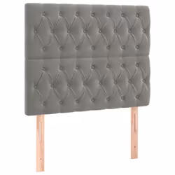 VidaXL 3116704, Gris clair, Polyester, Bois, 900 mm, 118 cm, 128 cm, 70 mm