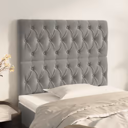 VidaXL 3116704 tête de lit et pied de lit Gris clair