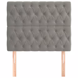 VidaXL 3116704 tête de lit et pied de lit Gris clair