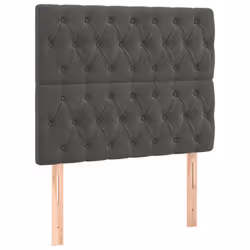 VidaXL 3116705, Gris foncé, Polyester, Bois, 900 mm, 118 cm, 128 cm, 70 mm