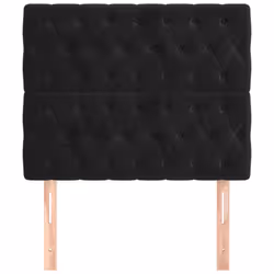 VidaXL 3116706 tête de lit et pied de lit Noir