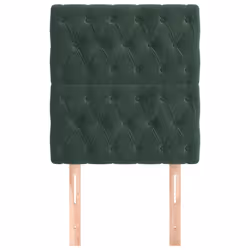 VidaXL 3116707 tête de lit et pied de lit Vert foncé