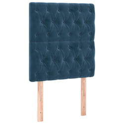 VidaXL 3116708 tête de lit et pied de lit Bleu foncé