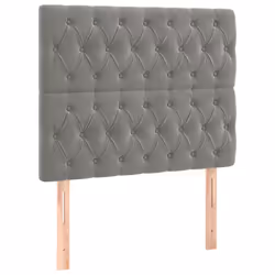 VidaXL 3116710, Gris clair, Polyester, Bois, 1000 mm, 118 cm, 128 cm, 70 mm