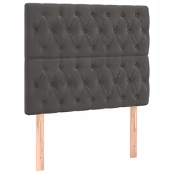 VidaXL 3116711, Gris foncé, Polyester, Bois, 1000 mm, 118 cm, 128 cm, 70 mm