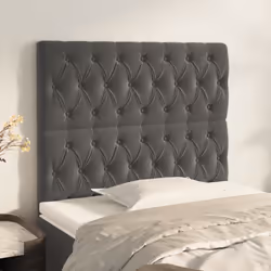 VidaXL 3116711 tête de lit et pied de lit Gris foncé