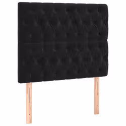 VidaXL 3116712, Noir, Polyester, Bois, 1000 mm, 118 cm, 128 cm, 70 mm