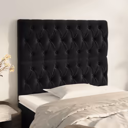 VidaXL 3116712 tête de lit et pied de lit Noir