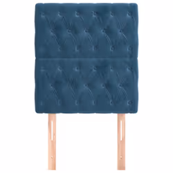 VidaXL 3116714 tête de lit et pied de lit Bleu foncé