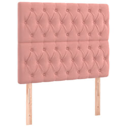 VidaXL 3116715 tête de lit et pied de lit Rose